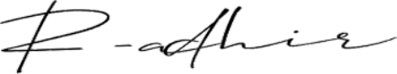 Robert Dhir Signature. - Dr Signature, Webster TX
